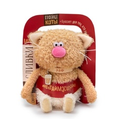 Мягкая Игрушка Кофейный Кот Раф, 16 См Budibasa Кофейные Коты