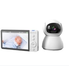 Беспроводная видеоняня Baby Monitor ABM700 5 дюймов, поворотная