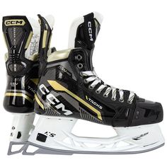 ССМ Коньки хоккейные (без лезвий) SK TACKS AS-V PRO INT TAPERED, 4.0 CCM
