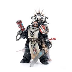 Фигурка Joytoy Warhammer 40000 Маршал черных тамплиеров Балдекрат
