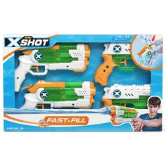 Водный Бластер игрушечный ZURU X-Shot Water Фаст Филл