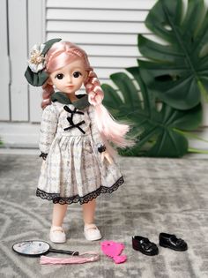Кукла шарнирная Pollo BJD 31см с аксессуарами
