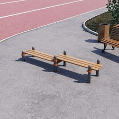 Скамья гимнастическая двойная ADMIRAL SPORTA MEN00086 на хомутах и заглушках из стали