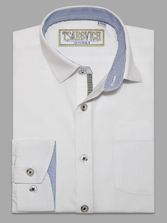 Рубашка детская Tsarevich PT20002-OK, белый, 140-146