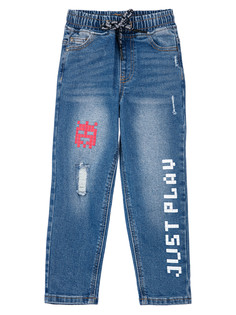 Джинсы детские PlayToday 12412134, тёмно-синий, 104