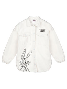 Рубашка детская PlayToday 12441052, белый, 146