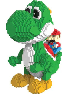 3D-конструктор Марио на Йоши Mario 2276 деталей Star Friend