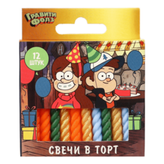 Набор свечей для торта Disney Гравити Фолз 12 шт