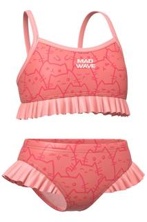 Детские спортивные купальники Joy V2 Розовый,XS Mad Wave