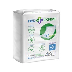 Med Expert Пеленки впитывающие Normal 60х60 см 30 шт Интертекс
