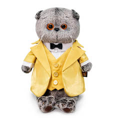 Мягкая игрушка Budi Basa Басик в золотом фраке Ks30-149