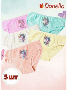 Трусы детские Donella 4171PU, микс, 122