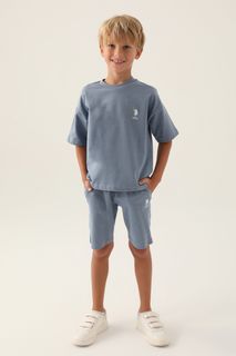 Костюм повседневный детский U.S. POLO Assn. US1774-V1, серый, 140