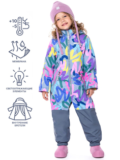 Комбинезон детский NIKASTYLE 8м0624, розовый, 116