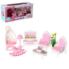 Игровой набор Семейная усадьба гостиная 9939303 мебель для кукол No Brand
