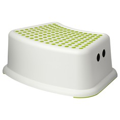 Стульчик-подставка детский IKEA Ферсиктиг бело-зеленый