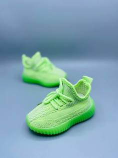 Кроссовки детские BUBA KIDS Yeezy Boost, зеленый, 24