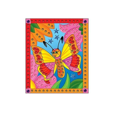 Набор для творчества Мозаика из пайеток А4 Бабочка М-4343 Рыжий кот