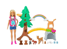 Игровой набор Barbie Исследователь дикой природы кукла + аксессуары GTN60