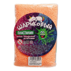 Пластилин Слайм Плюх шариковый 4 цвета No Brand