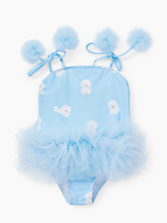 Купальник слитный детский Happy Baby 50664, light-blue, 104