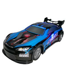 Машинка Racing Lazer радиоуправляемая свет, звук, синий No Brand