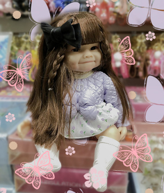 Кукла в стиле реборн для малышей 33CM No Brand