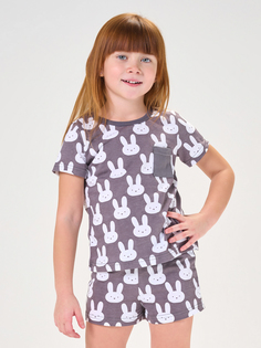Пижама детская КотМарКот 30315, серый, 140
