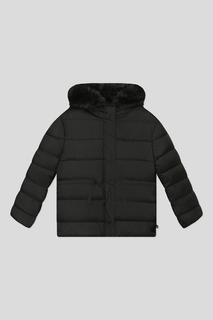 Куртка утепленная Benetton 2SJ1CN01P, черный, S