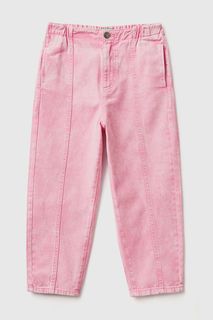Джинсы Benetton 4I8BCE01G, розовый, L