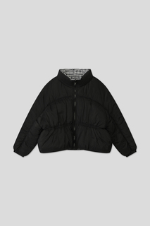 Куртка утепленная Benetton 2TPXCN02S, черный, EL
