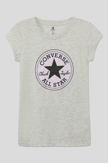 Футболка Converse 4CD385, светло-серый, S
