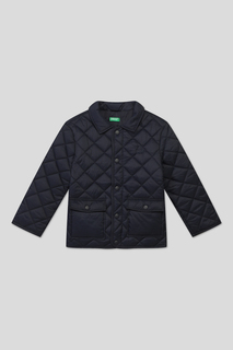 Куртка утепленная Benetton 2MJACN02L, темно-синий, S
