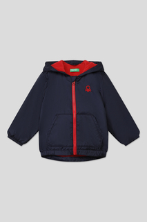 Куртка утепленная Benetton 2BL5GN00M, темно-синий, 82