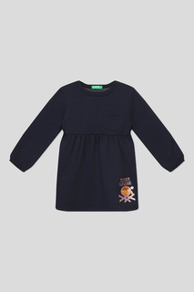 Платье Benetton 35Q2GV00A, темно-синий, 90