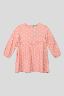 Платье Benetton 4XQNGV00Y, розовый, YS
