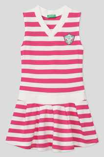 Сарафан Benetton 38PMCV00A, розовый, XL
