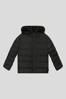 Куртка утепленная Benetton 2SJ1CN01P, черный, M