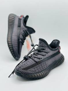 Кроссовки BUBA KIDS Yeezy Boost V2, чёрный, 35