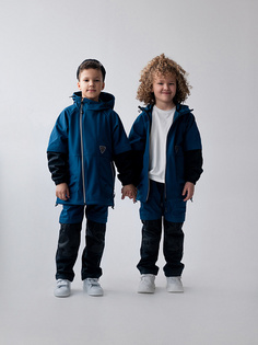 Куртка детская Sherysheff В23185, темно-синий, 134