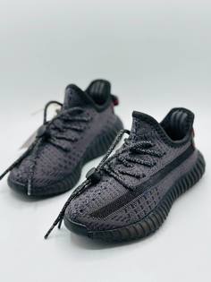 Кроссовки BUBA KIDS Yeezy Boost V2, чёрный, 36