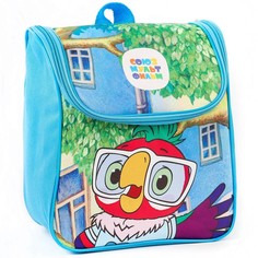 Рюкзак детский на молнии сверху, Текстиль, 20 см х 11 см х 26 см "Попугай Кеша", Союзмульт Союзмультфильм