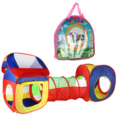 Детская игровая палатка 3 в 1, Veld Co 58983-108645 No Brand