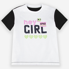 Футболка Kapika LKGCT20, белый, 110