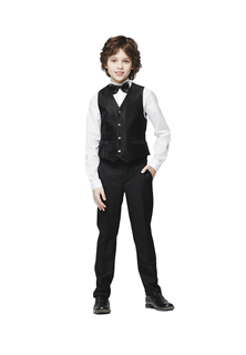 Жилет детский СМЕНА 17с525, черный, 152