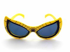 Очки солнцезащитные детские Fantasy Earth Человек-паук Марвел желтые