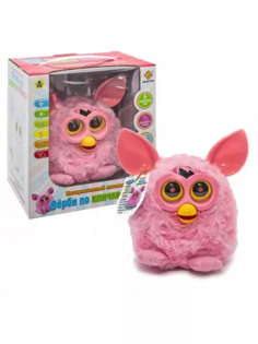 Интерактивная развивающая игрушка питомец Ферби, розовый (Не оригинал) No Brand