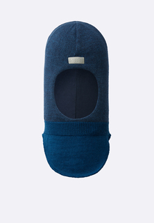 Шапка-шлем Lassie для мальчиков, синяя, размер 050, 7300016B6821050