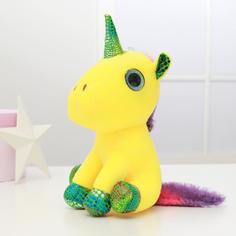 Мягкая игрушка «Сияй!», единорог, цвета МИКС, 14 см Milo