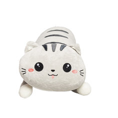 Мягкая игрушка Sun Toys Кот-сосиска лежачий серый 100 см